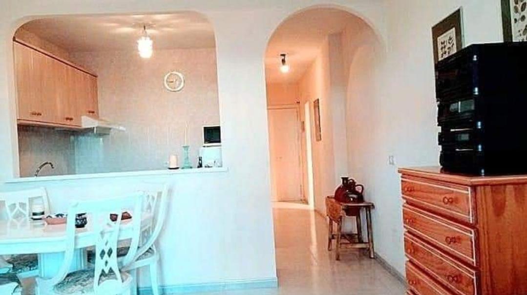 Apartamento En Mijas Con Terraza, Capacidad Para 5 Personas Con Piscina De Temporada Málaga Kültér fotó